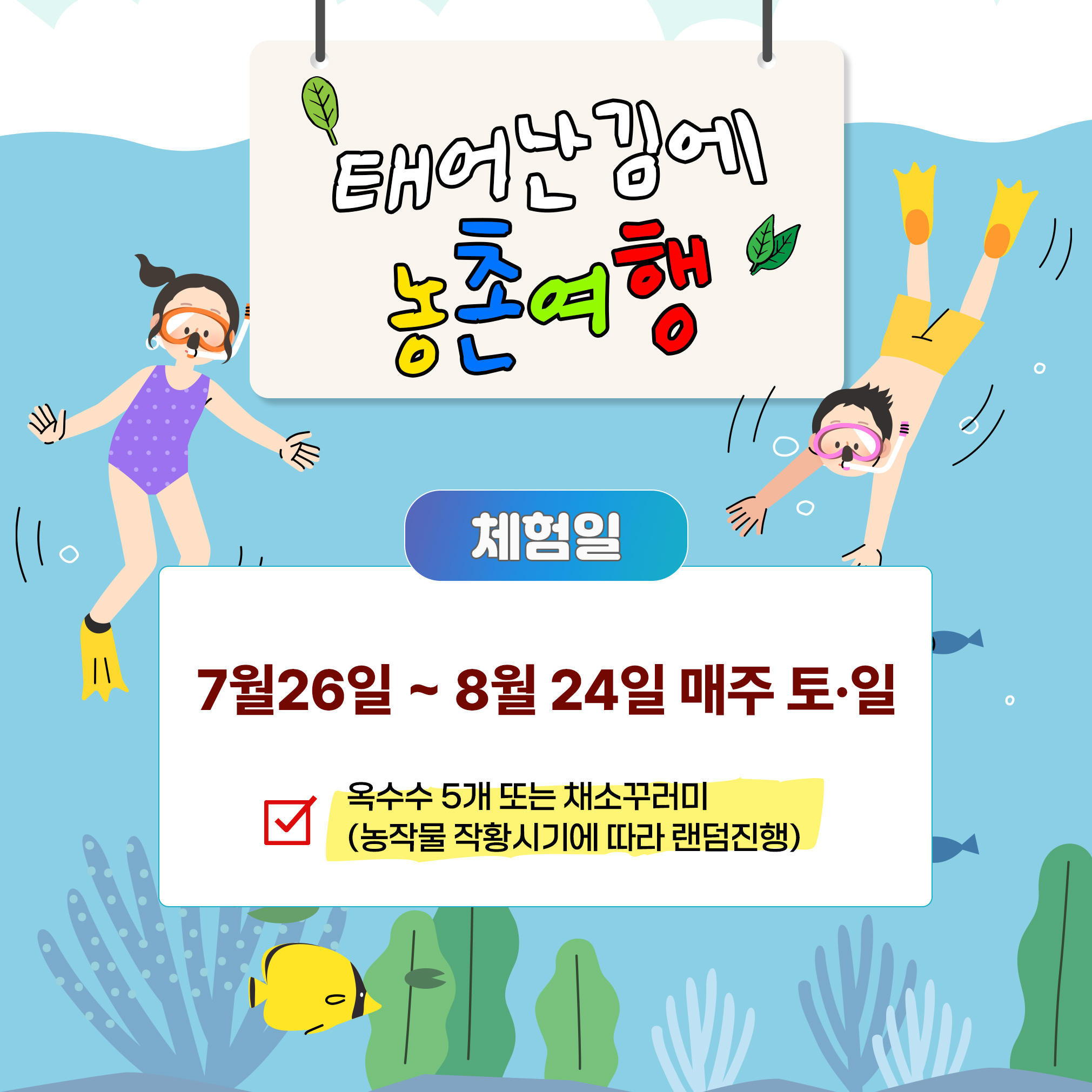 태어난김에농촌여행